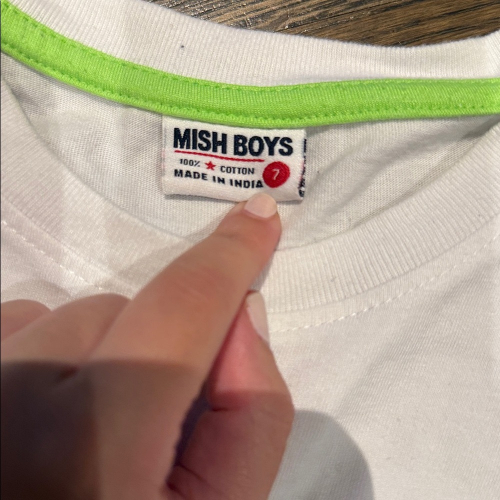 Mish Boys Long Sleeve Tee Shirt - Picture 2 of 2